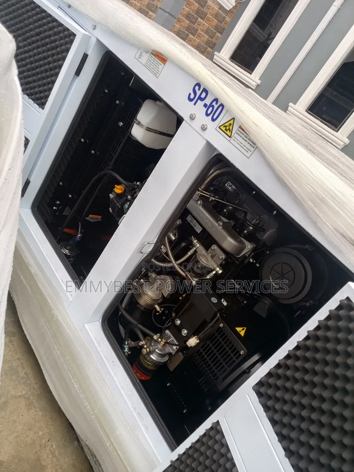 Sp60kva 100% Copper Silent Generator