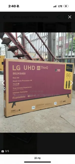 2026 New Lg 86"Inch( Original )Uhd 4k Webos Ai Thinq Smart Tv > 2 Yrs