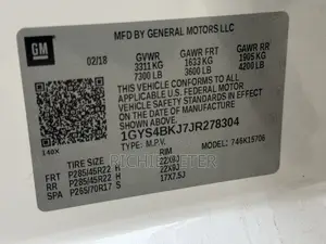 Cadillac Escalade 2018 White