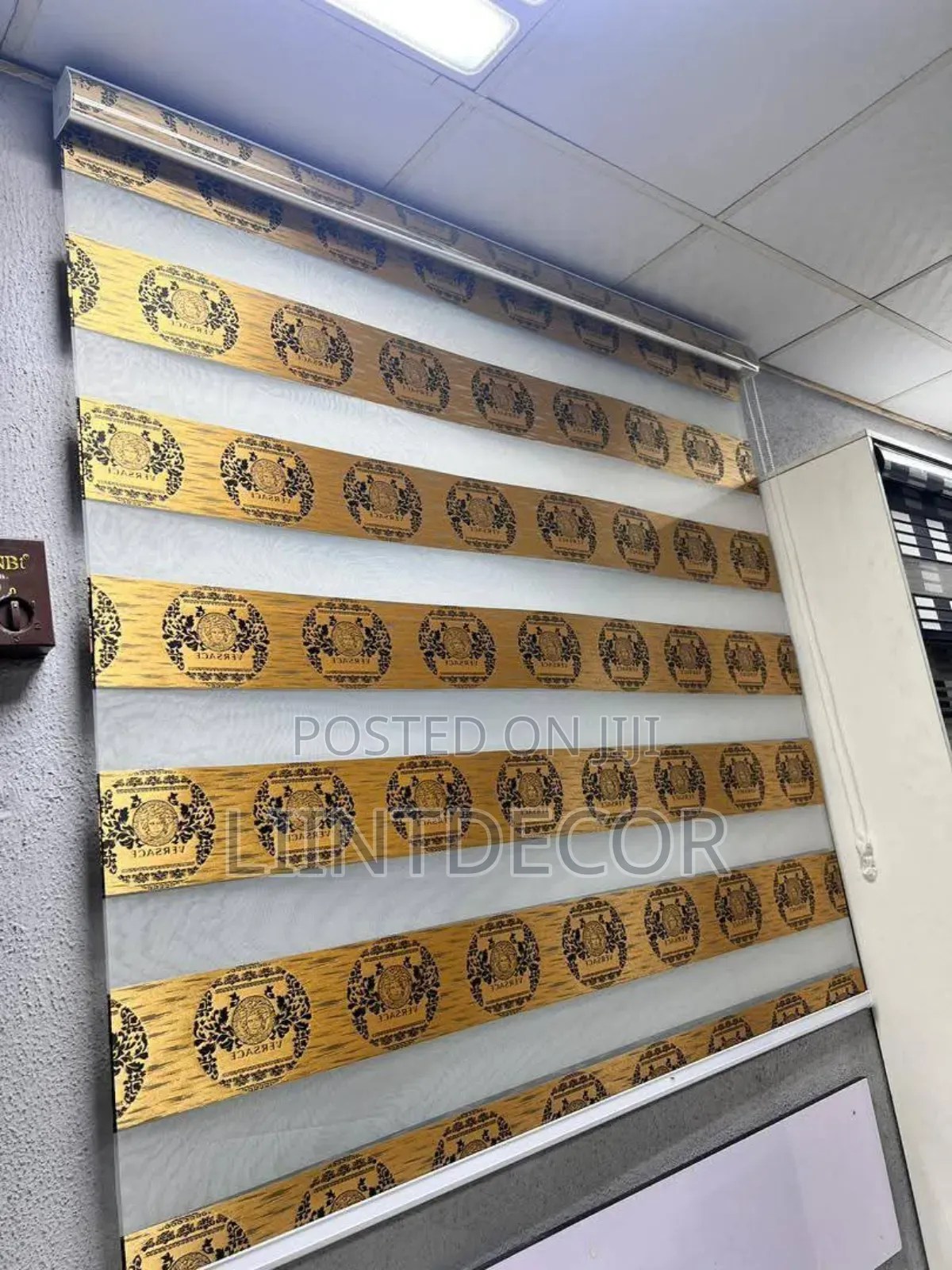 Beautiful New Versace Day and Night Window Blinds