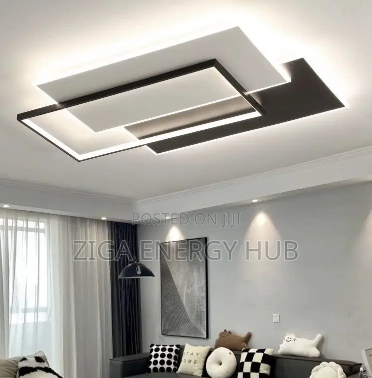 Led Flush Luxury Chandelier