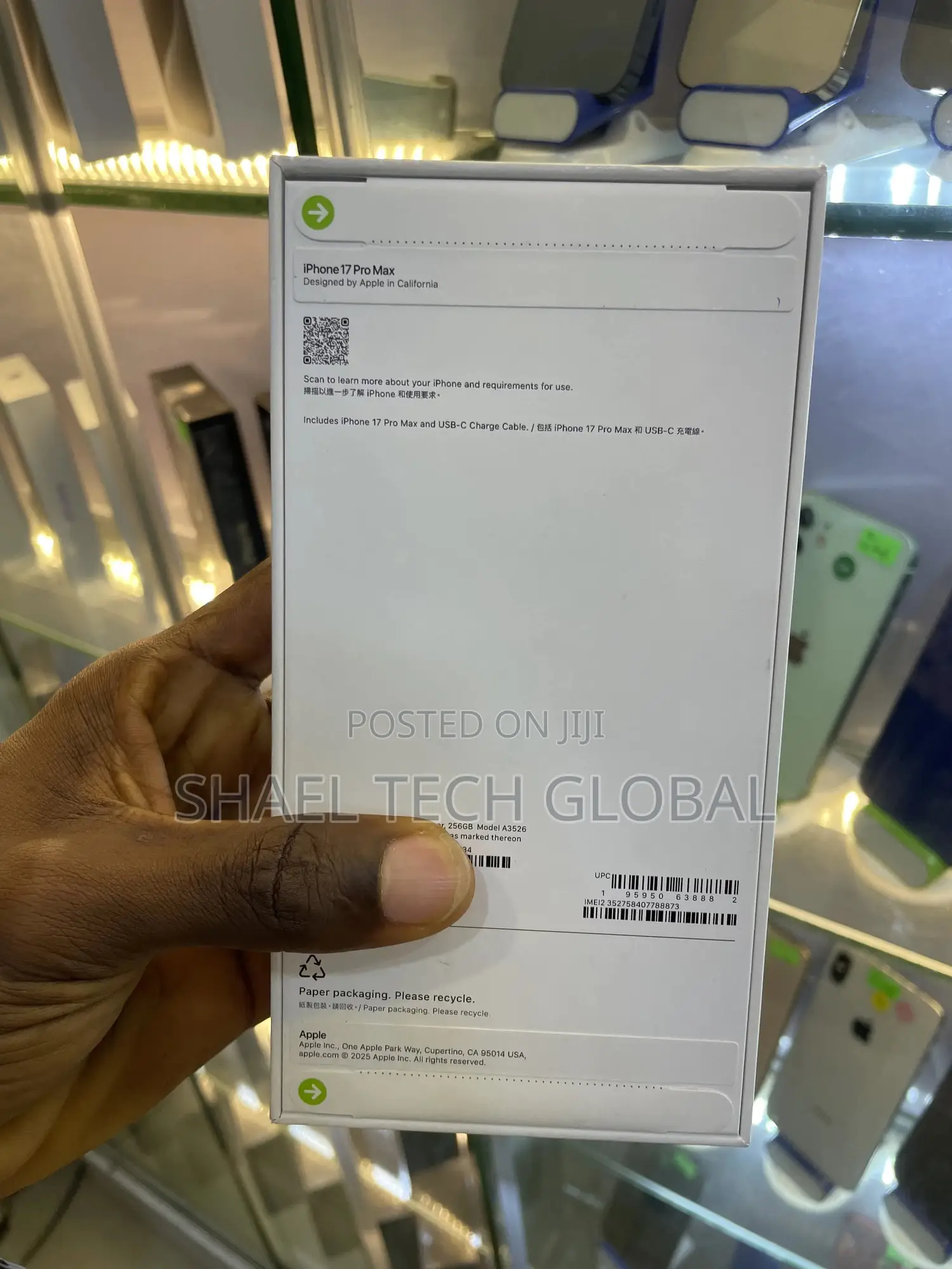 New Apple iPhone 17 Pro Max 256 GB