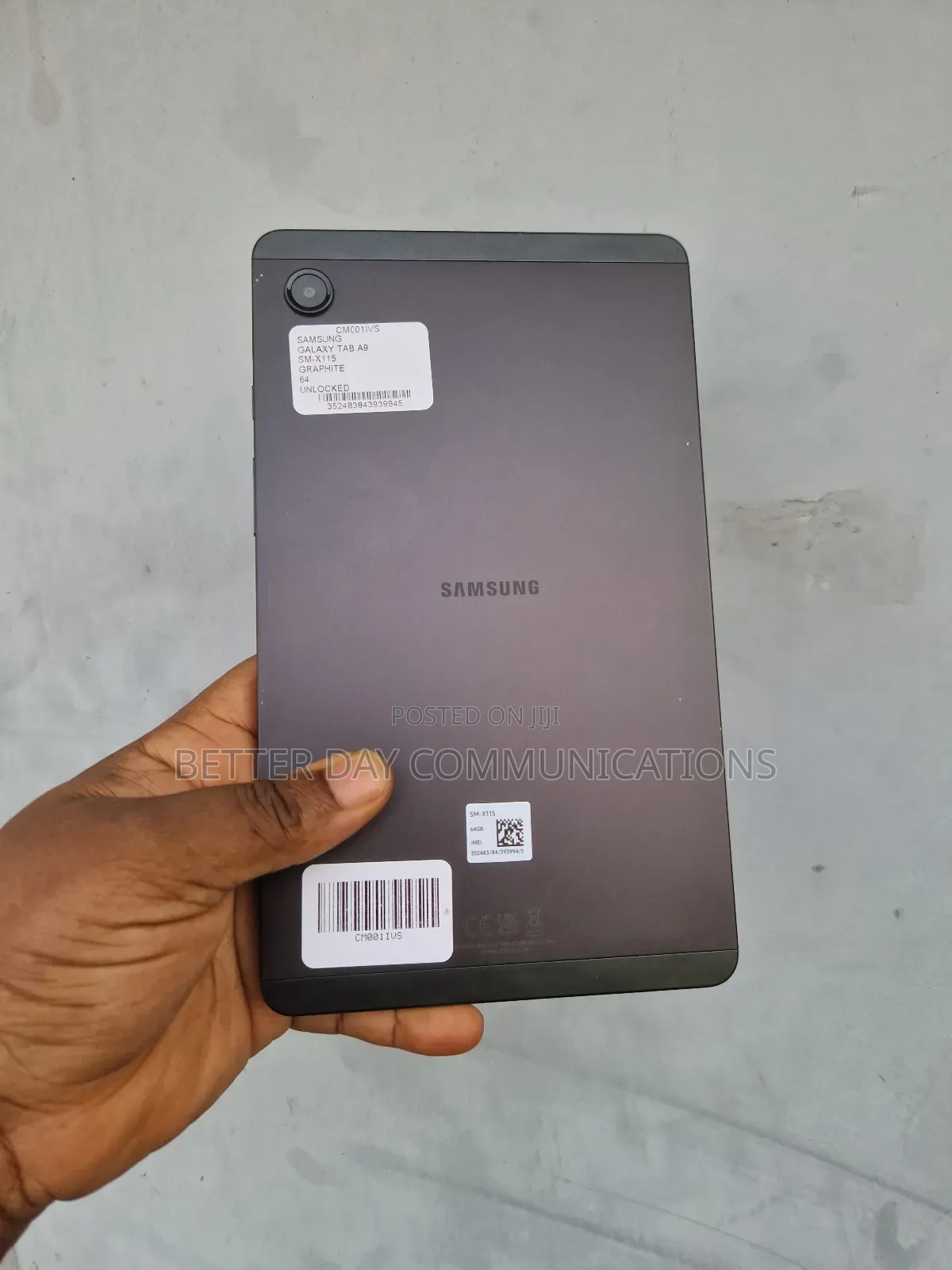 Samsung Galaxy Tab A9 64 GB Black