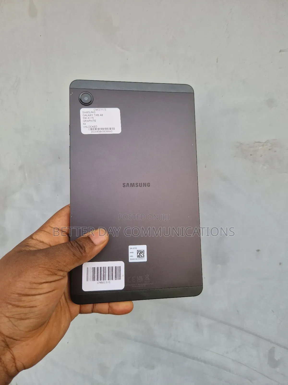 Samsung Galaxy Tab A9 64 GB Black