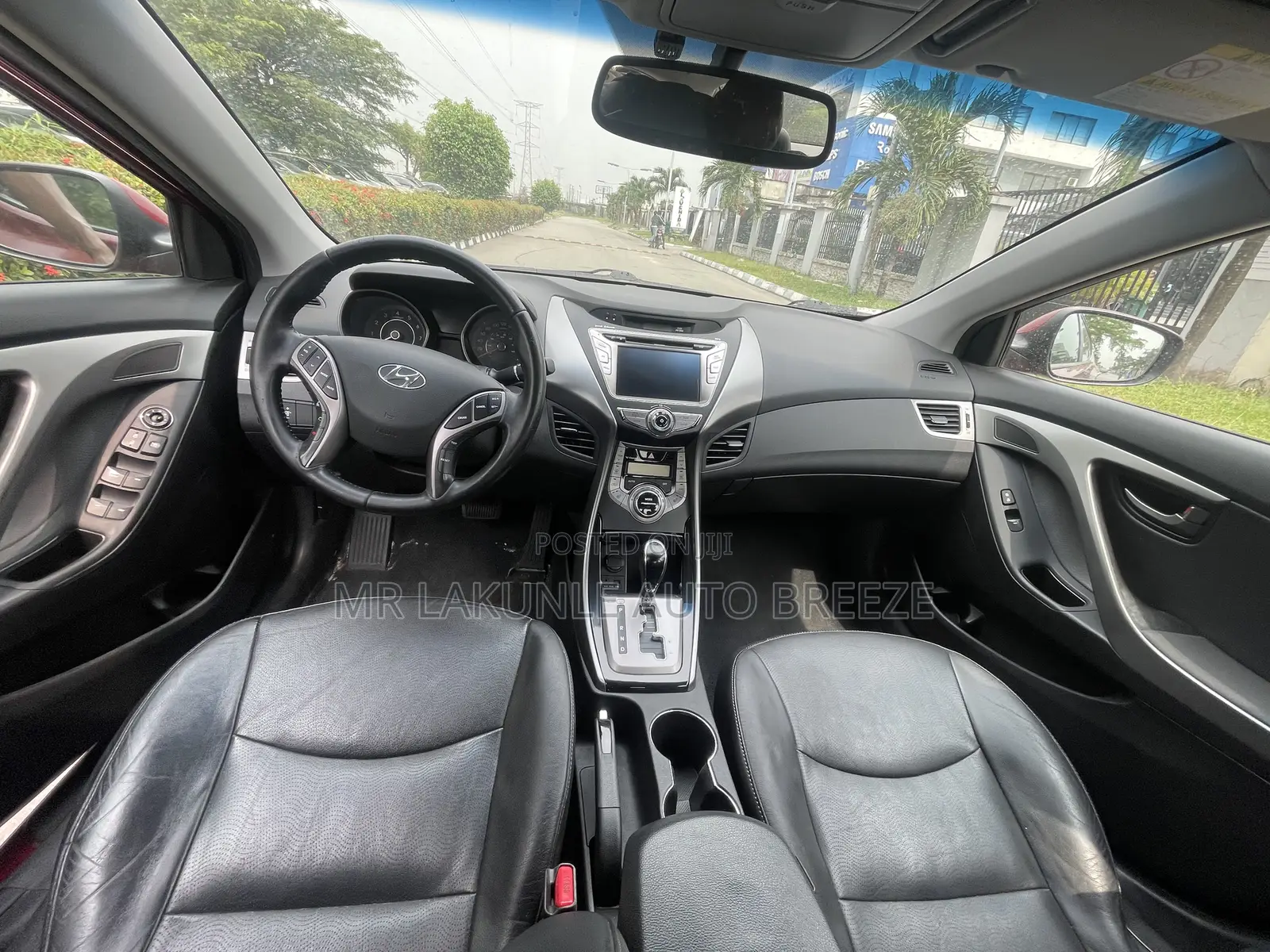 Hyundai Elantra 2013 Red