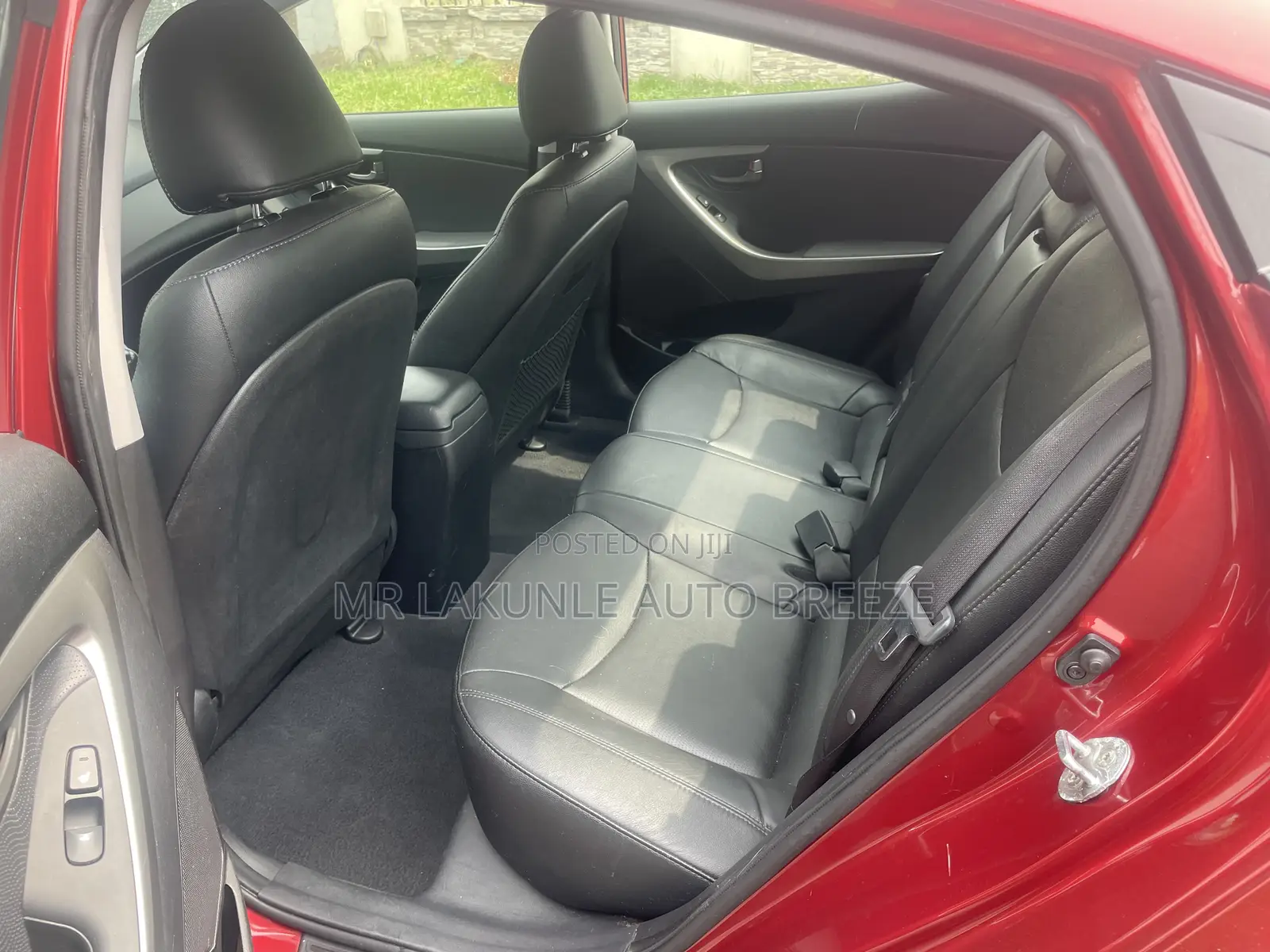 Hyundai Elantra 2013 Red