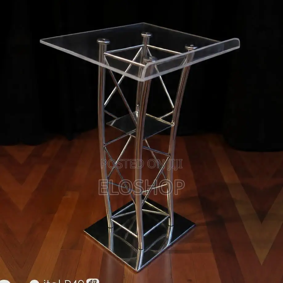 4 Pole Metal Pulpit