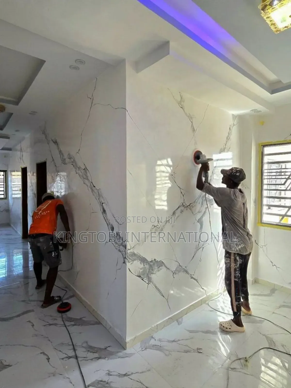 Painting and Screeding