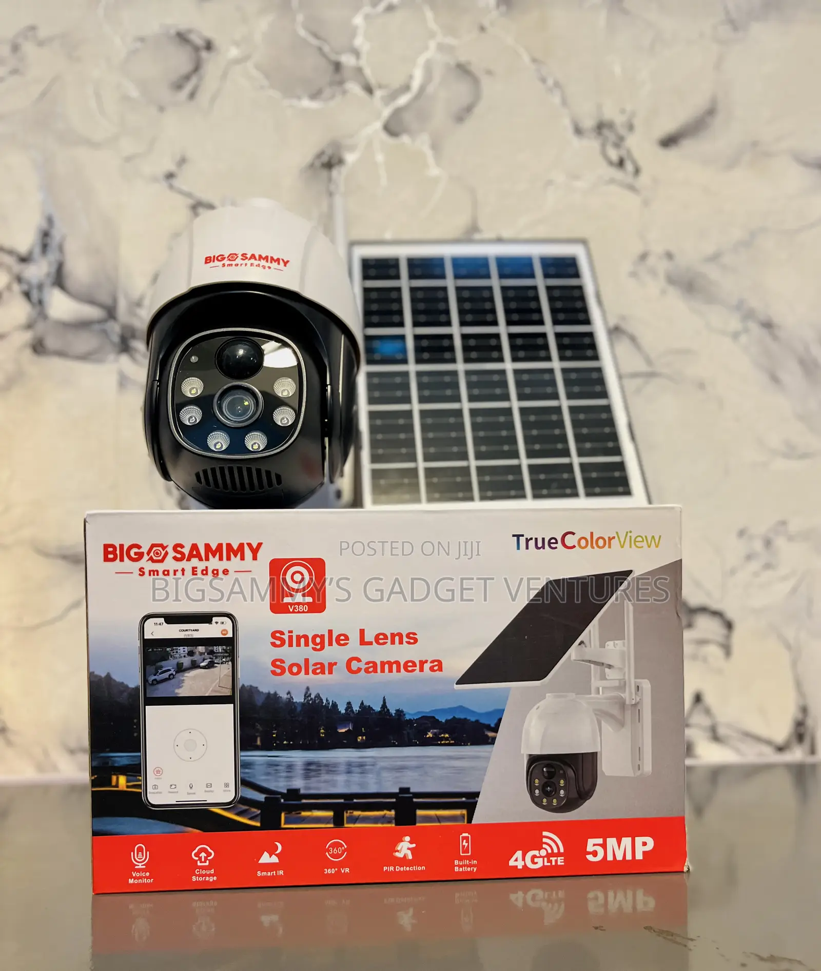 Single Lens Solar PTZ Camera