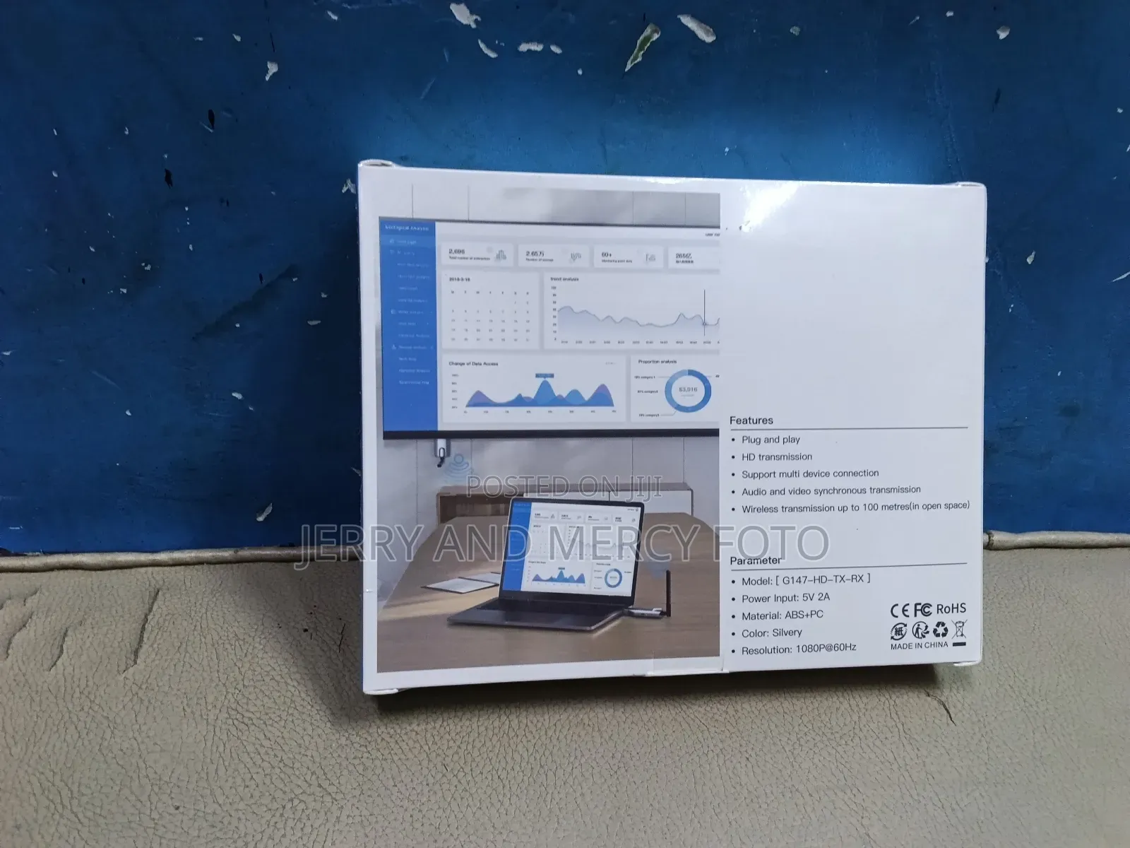 Hd Wireless Transmitter G147 100meter