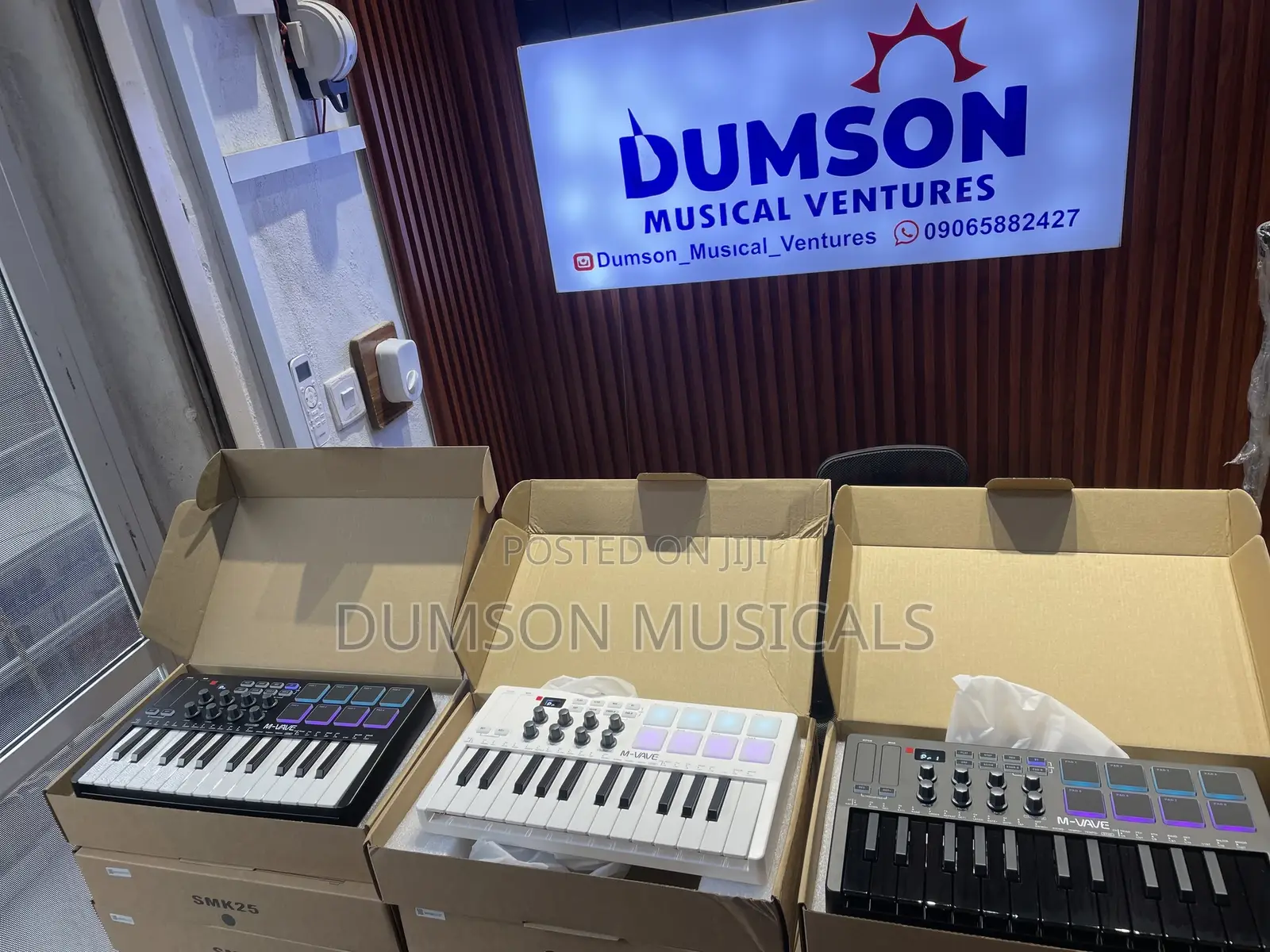 Midi Keyboard M-Vave SMK-25 Keys