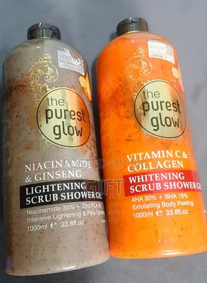 Purest Glow Whitening Scrub Shower Gel