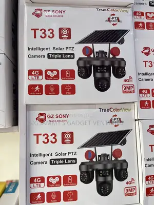 Triple Intelligent Solar PTZ Camera (T33)