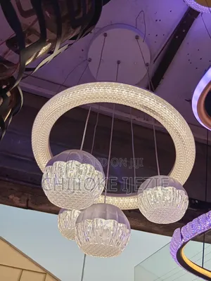 Stylish Led Chandelier With Colour Options