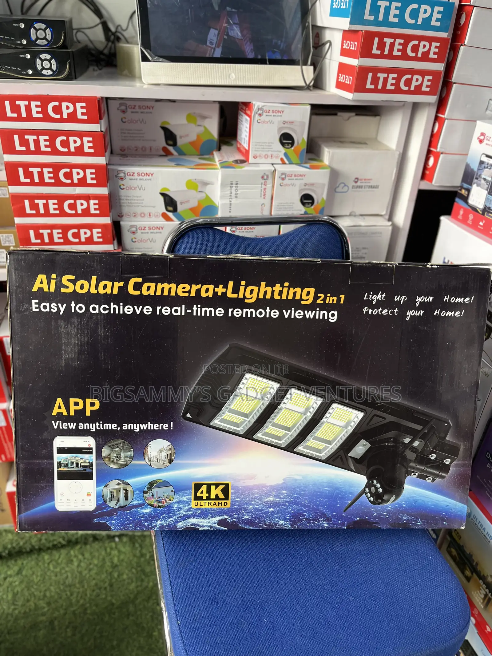 Ai Solar Camera+Street Lighting (2 In 1)