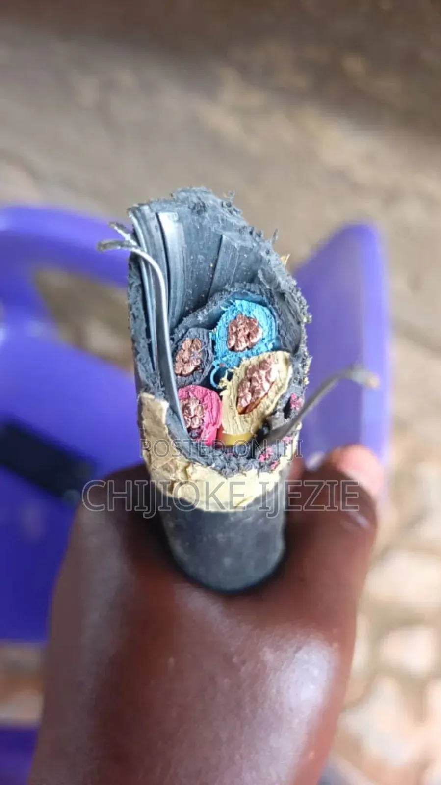 Pure Nigerian Armoured Cables