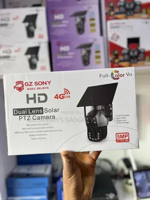 High Quality Hd Dual Lens Solar PTZ Camera With Free Sim Card