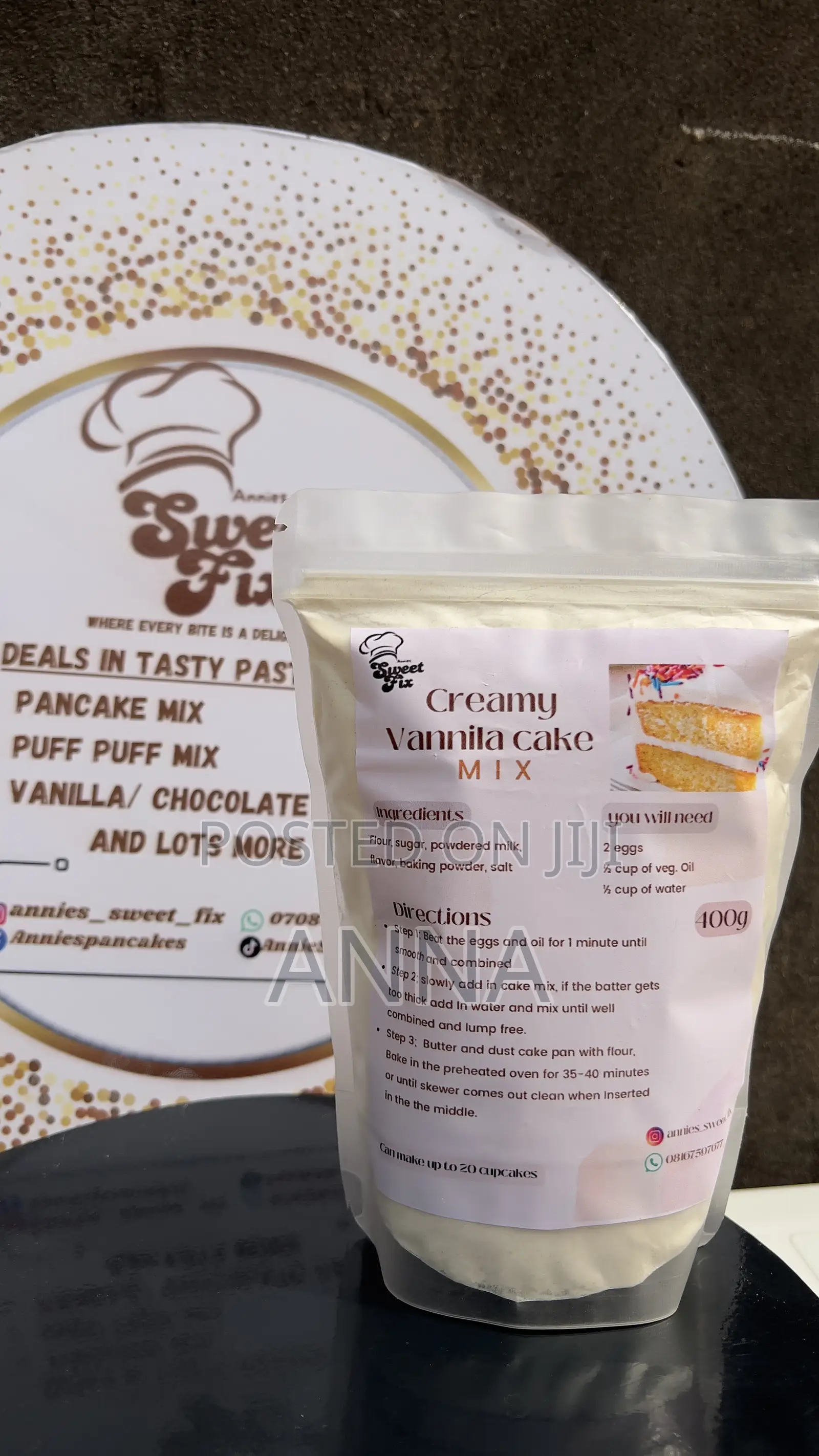 Vanilla Cake Mix