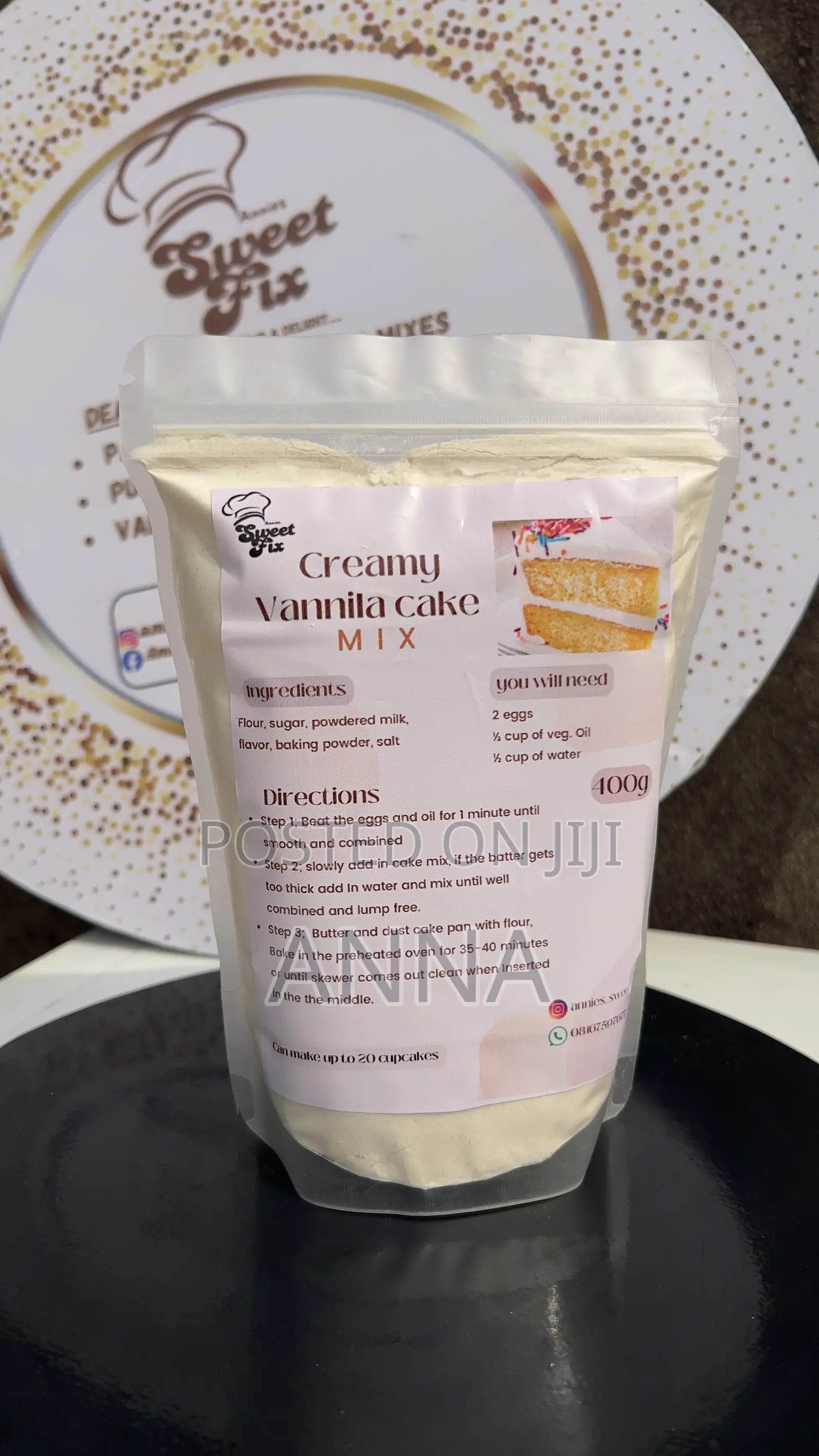 Vanilla Cake Mix