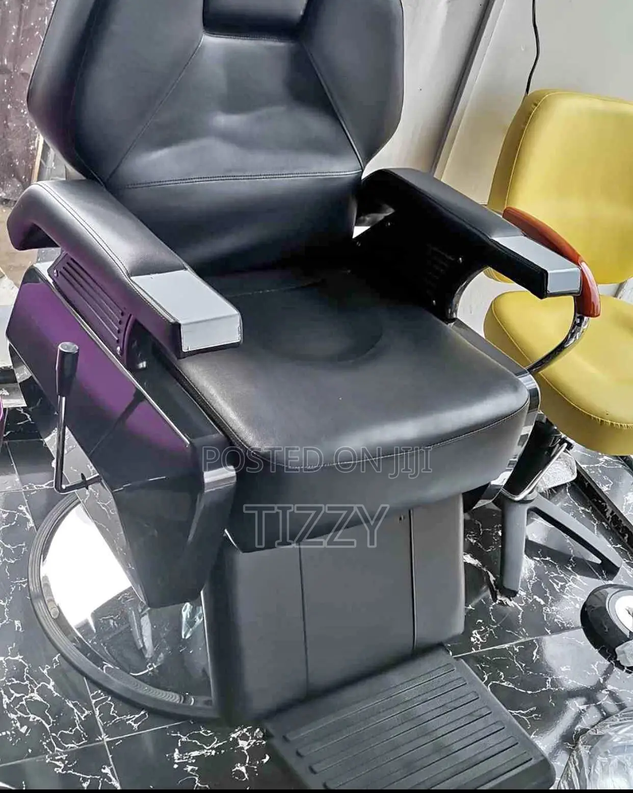 Industrial Barber Chair