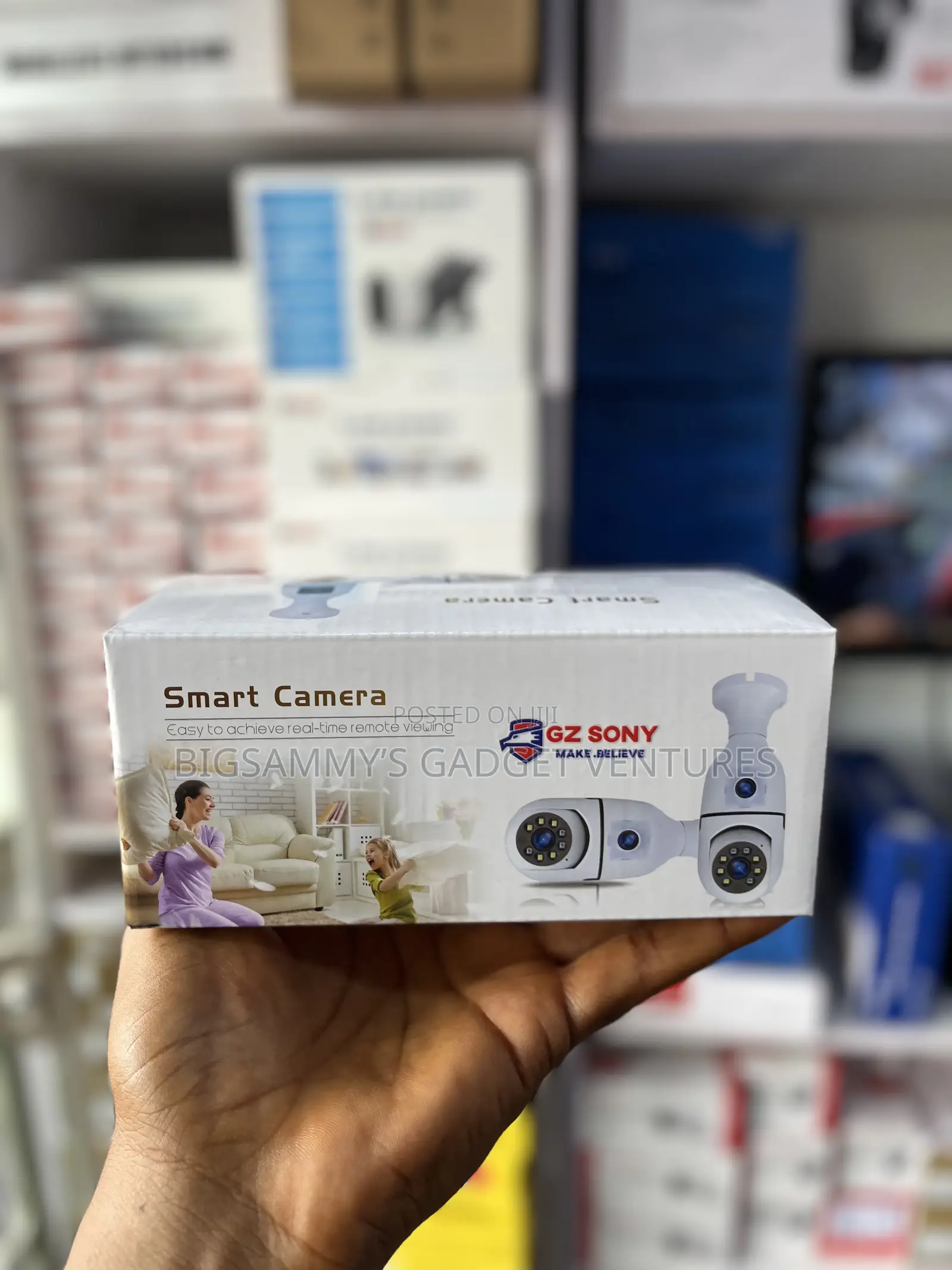 PTZ Wifi Bulb Smart Camera