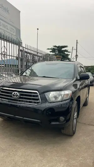 Toyota Highlander 4x4 2008 Black