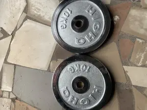 10 Kg Chrome Weight Plates