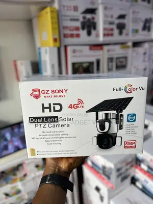 High Quality 8mp Ubox Dual Lens Solar Ptz Camera(4g)