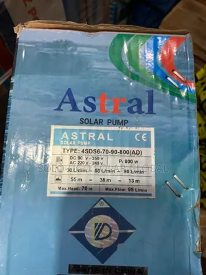 1hp Astral Solar Pump (Ac/Dc)