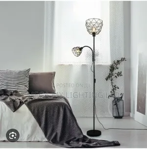 Decorative 2-Light Floor Lamp