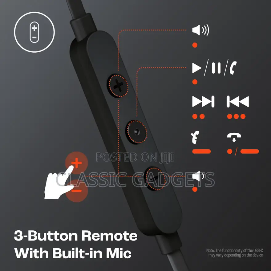 JBL Tune 310c Usb-C Wired Headset