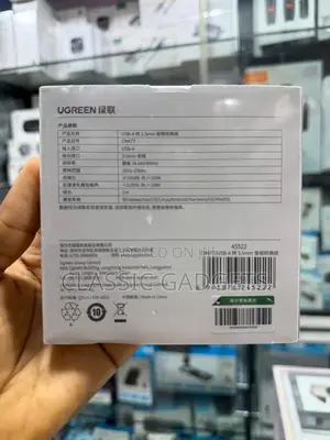 Ugreen Usb to 3.5mm Audio Adapter for Pc/Ps/Switch