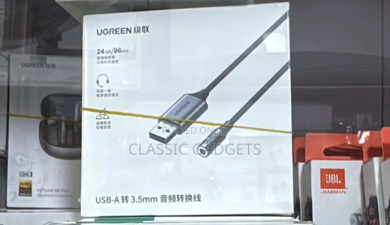 Ugreen Usb to 3.5mm Audio Adapter for Pc/Ps/Switch