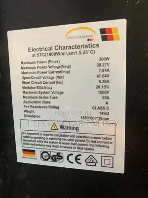 300watts Cells Germany Solar Panels