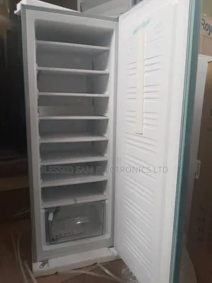 Lg Standing Upright Freezer  8 Steps  Ice Block Maker  Energy Saving
