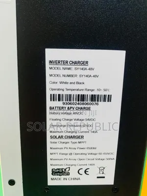 140a 500v Sunfield MPPT Charge Controller