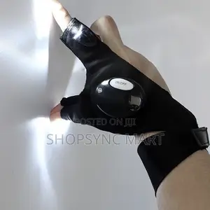 Waterproof Led Gloves With Rechargeable Battery