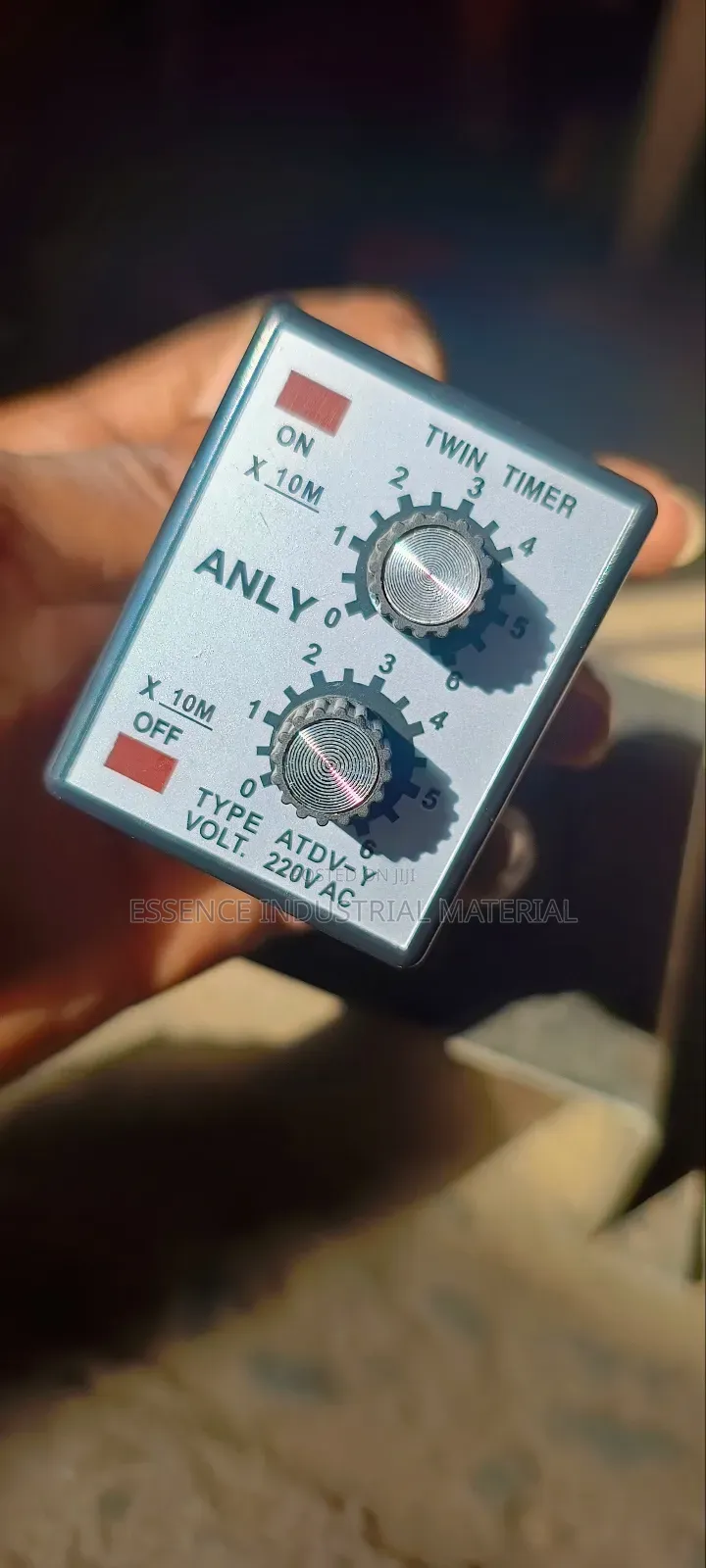 “Twin Timer Atdv-Y 220v Ac – Dual Cycle Time Relay”