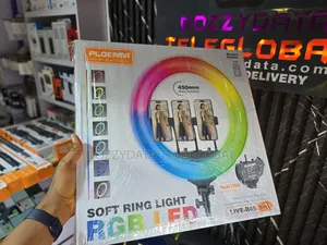 Plokama R45 Pro Soft Led RGB Ring Light