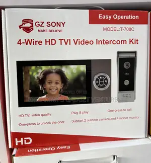 Video Door Phone -4-Wire Hd Tvi Video Intercom Kit