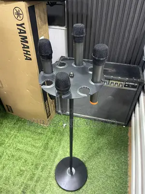 Round Base Adjustment Mic Holder(8 Ways)