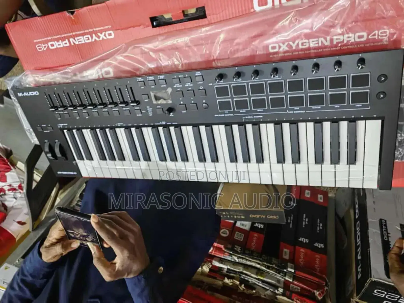 M-audio Oxygen Pro 49 Keys Usb Midi Keyboard Controller