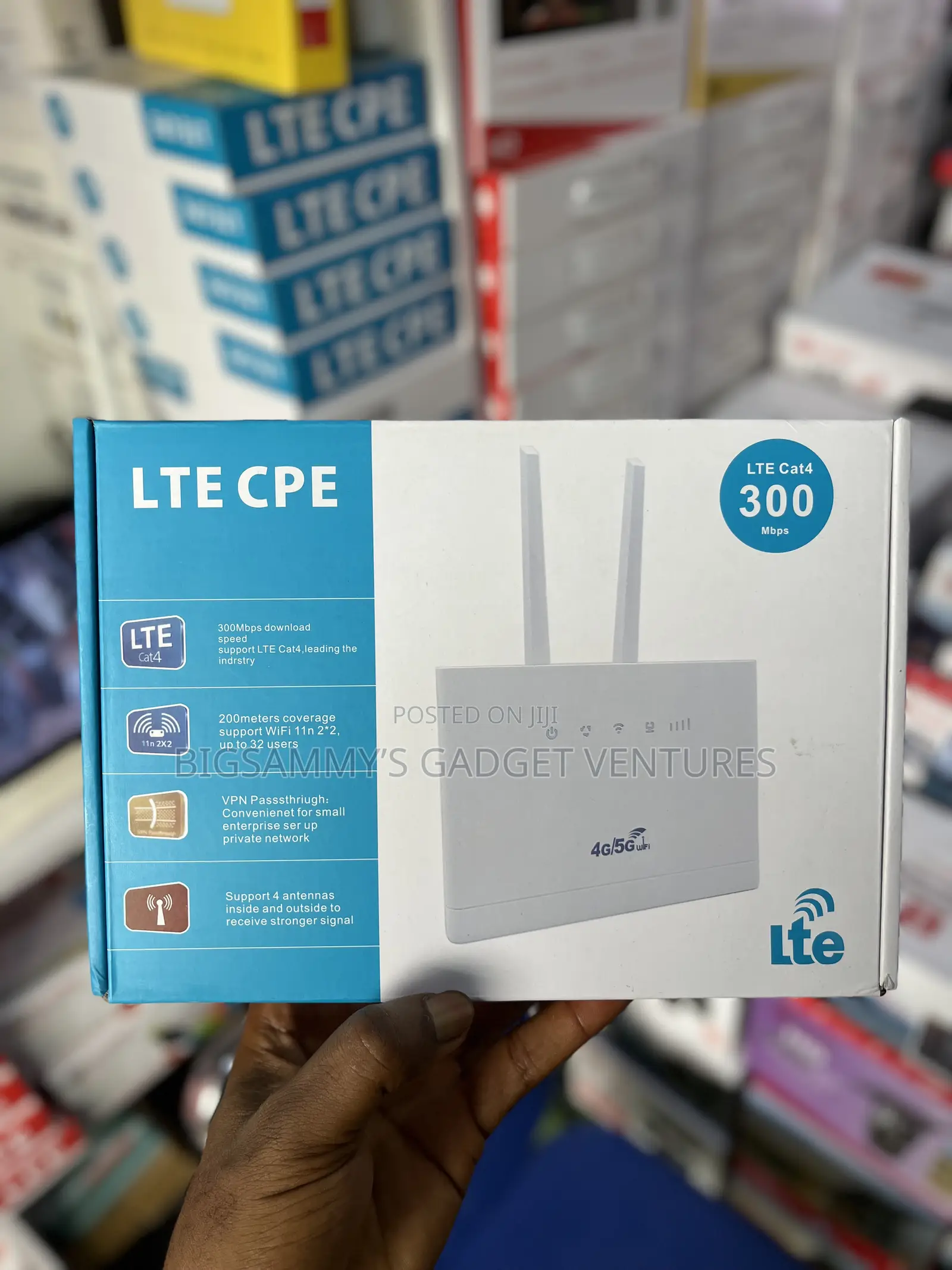 Lte Cpe Router - Support Up To 32 Users