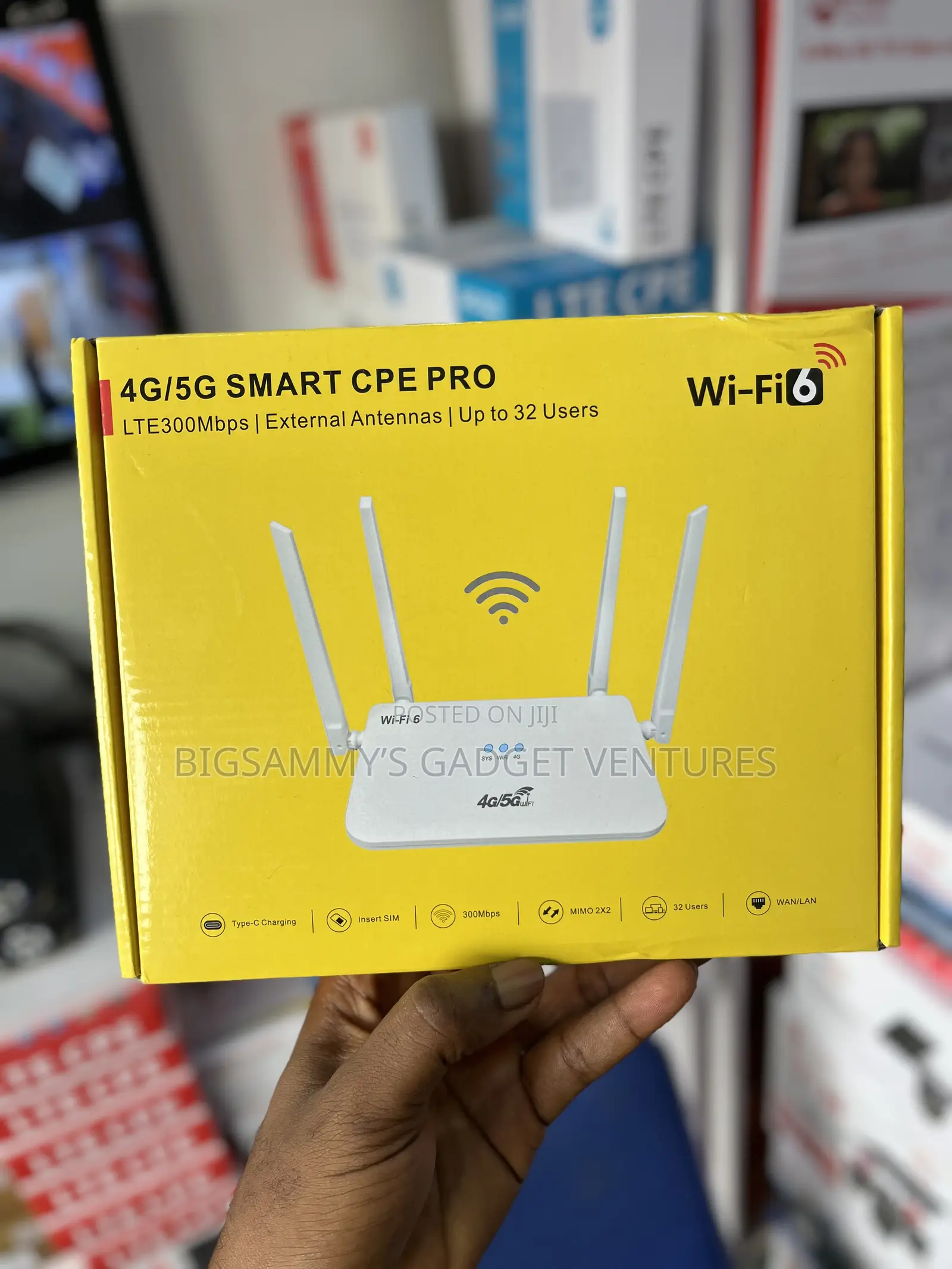 Wifi 6 - 4g/5g Smart Router - Support Up to 32 Users