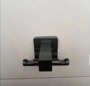 High Quality Black 2 In 1 Coat Hook