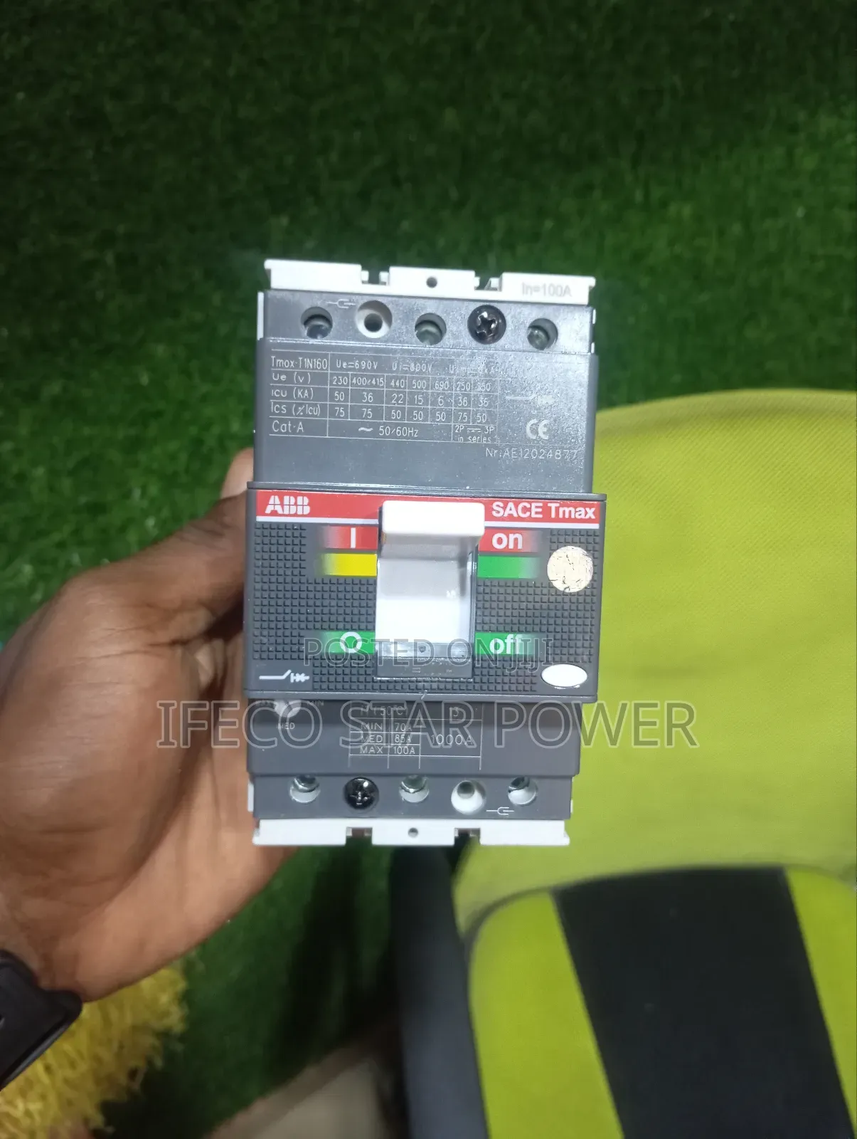 Abb Breaker Tmax 100a 3pole
