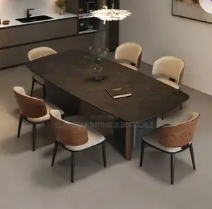 Italian Style Dining Tables Modern Living Room Hotel Dining Table Set