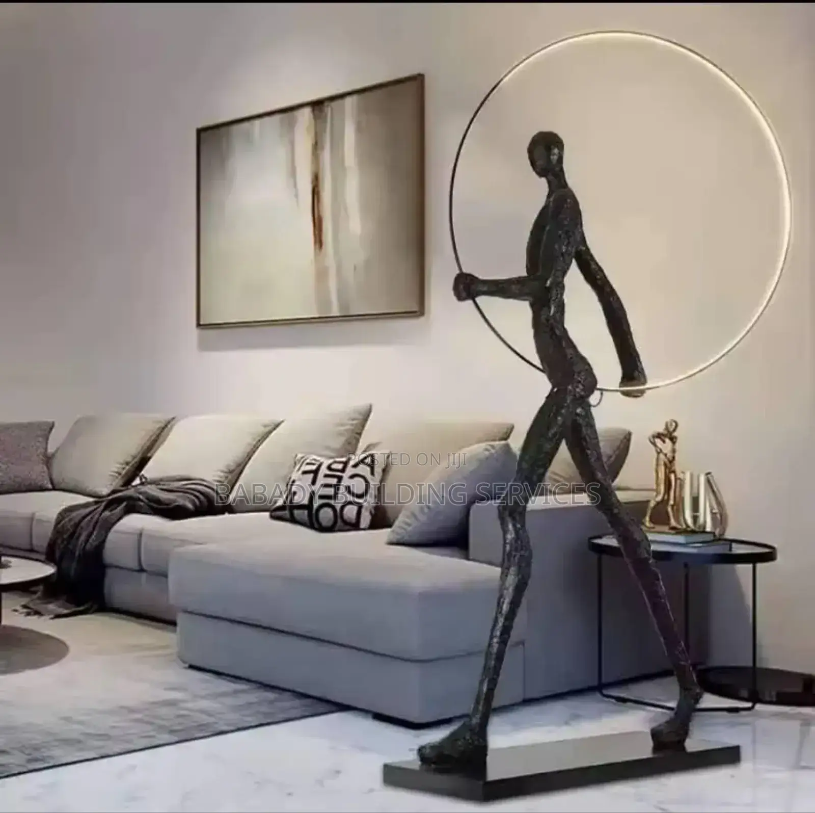 Luxury Human Standing Light