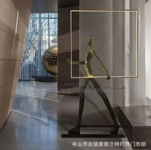 Luxury Human Standing Light