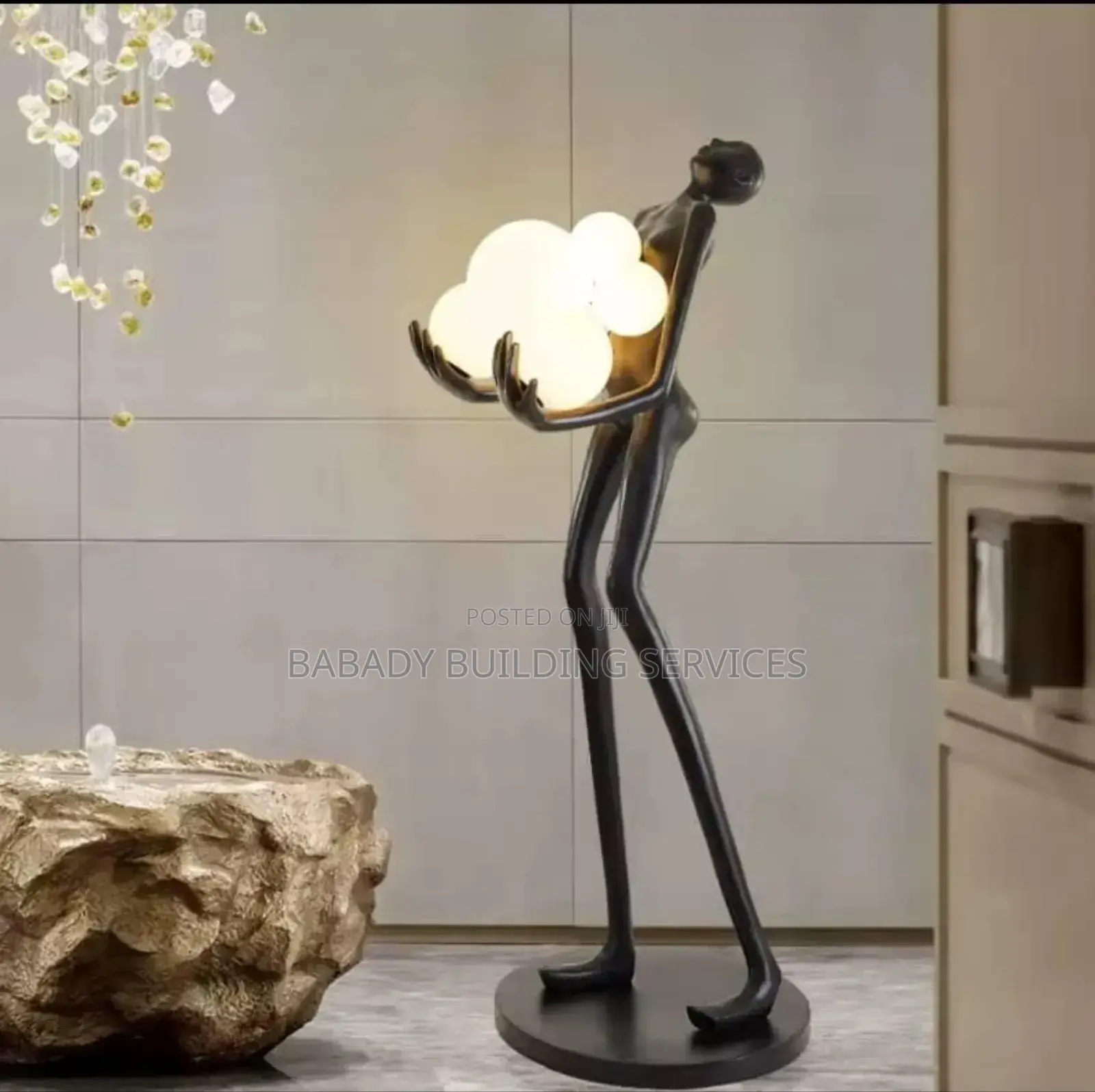 Luxury Human Standing Light